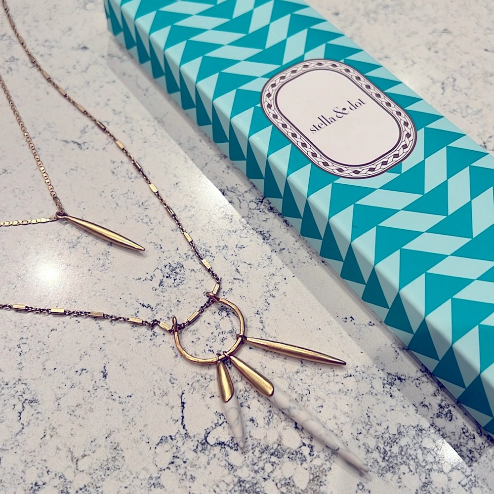 Stella & Dot Faux Marble Set